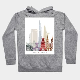 HO CHI MINH SKYLINE POSTER Hoodie